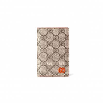 GUCCI ORANGE INTERIOR GG LONG CARD CASE ‎768249FACQC9743 (15*12cm)